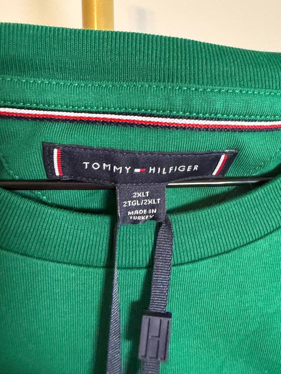 Tommy Hilfiger Printed Regular Fit T‑Shirt Green 2XL‑T NWT $59.50