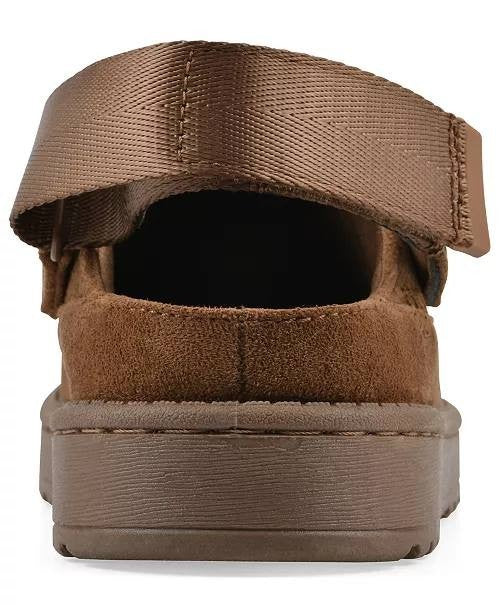 White Mountain Chestnut Polyester Icebound Slingback Clogs 7M NIB MSRP $59