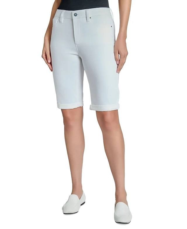 Jones New York Lexington Bermuda Shorts Soft White 8P/29 NWT $69.50