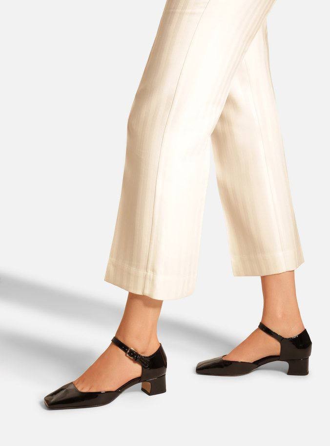Arezzo Black Man‑Made Block Heel Pumps 8.5B NIB MSRP $99