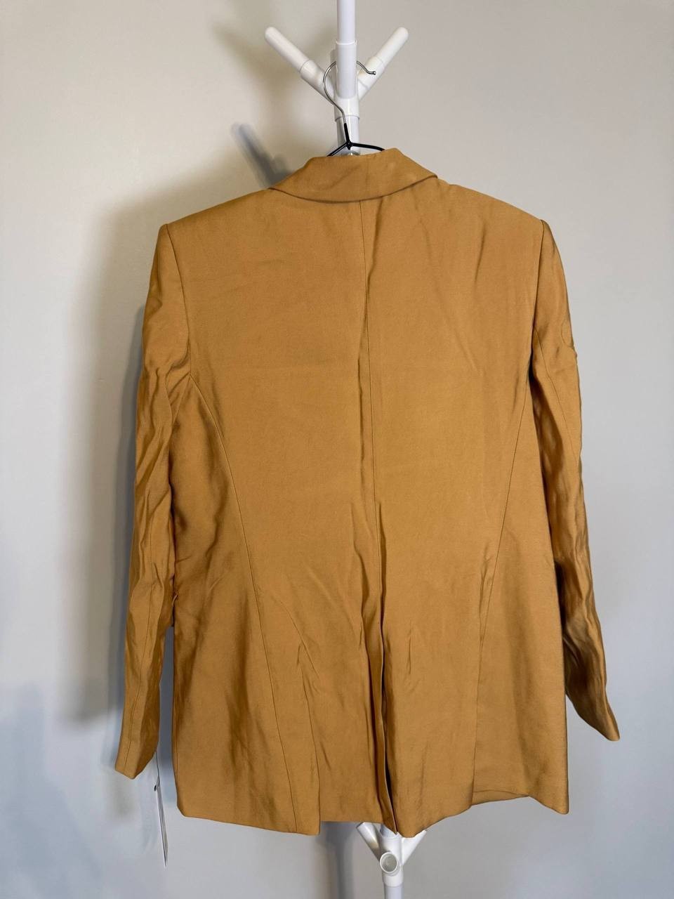 DKNY Notched‑Collar One‑Button Blazer – 10 – NWT – $159