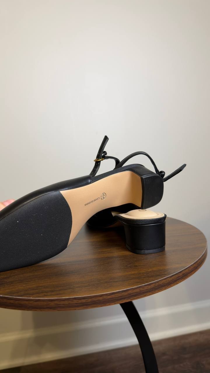 Giani Bernini Slingback Pumps Black 7 M New $79.90