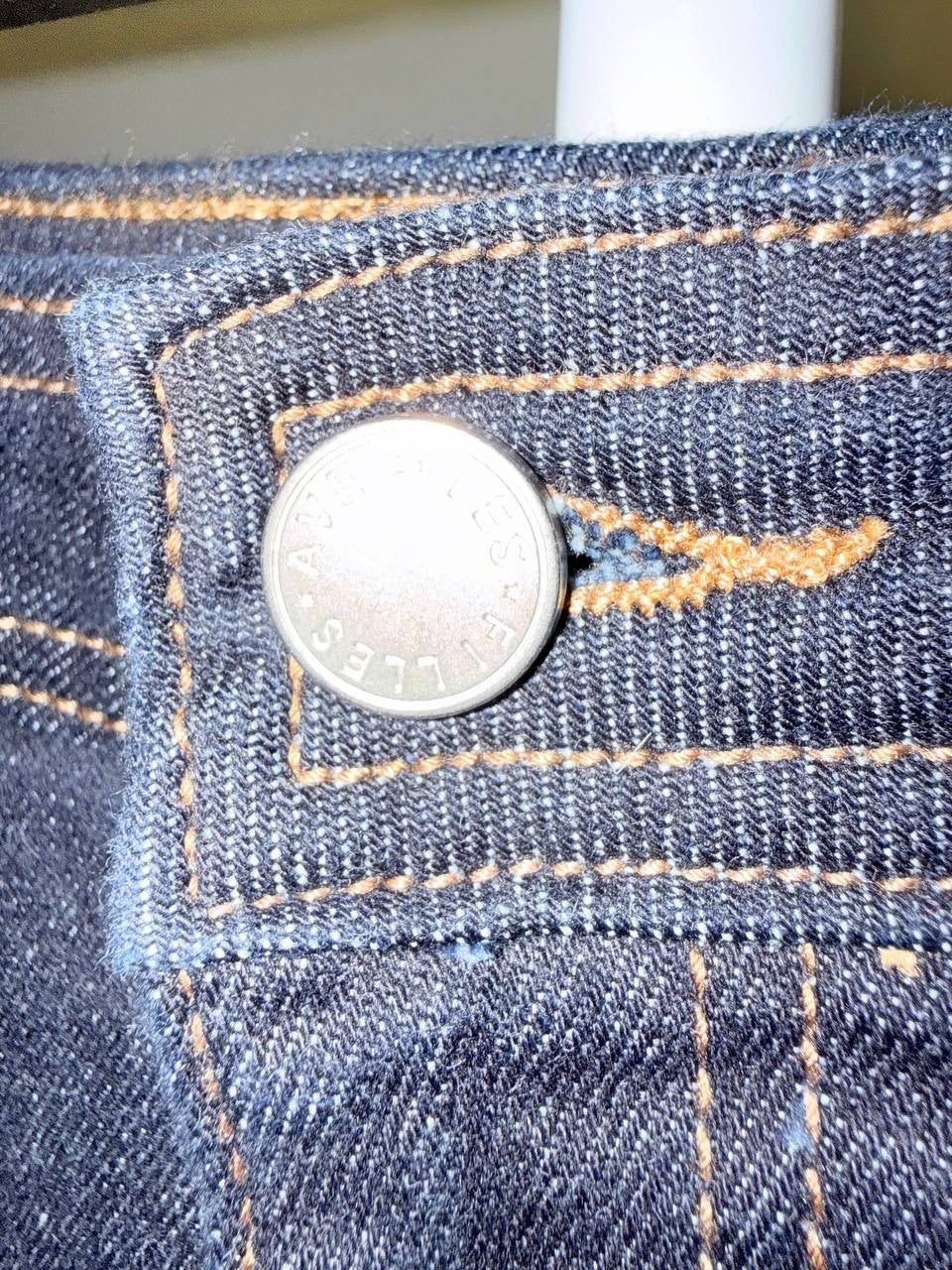 Avec Les Filles Dark Rinse Denim Bubble Mini Skirt – Size 6 – NWT – $98