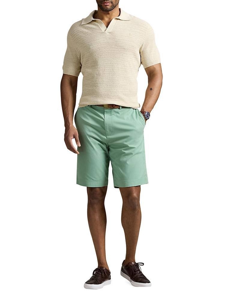 Polo Ralph Lauren Men's Performance Fit Twill Shorts, Faded Mint, Size 35