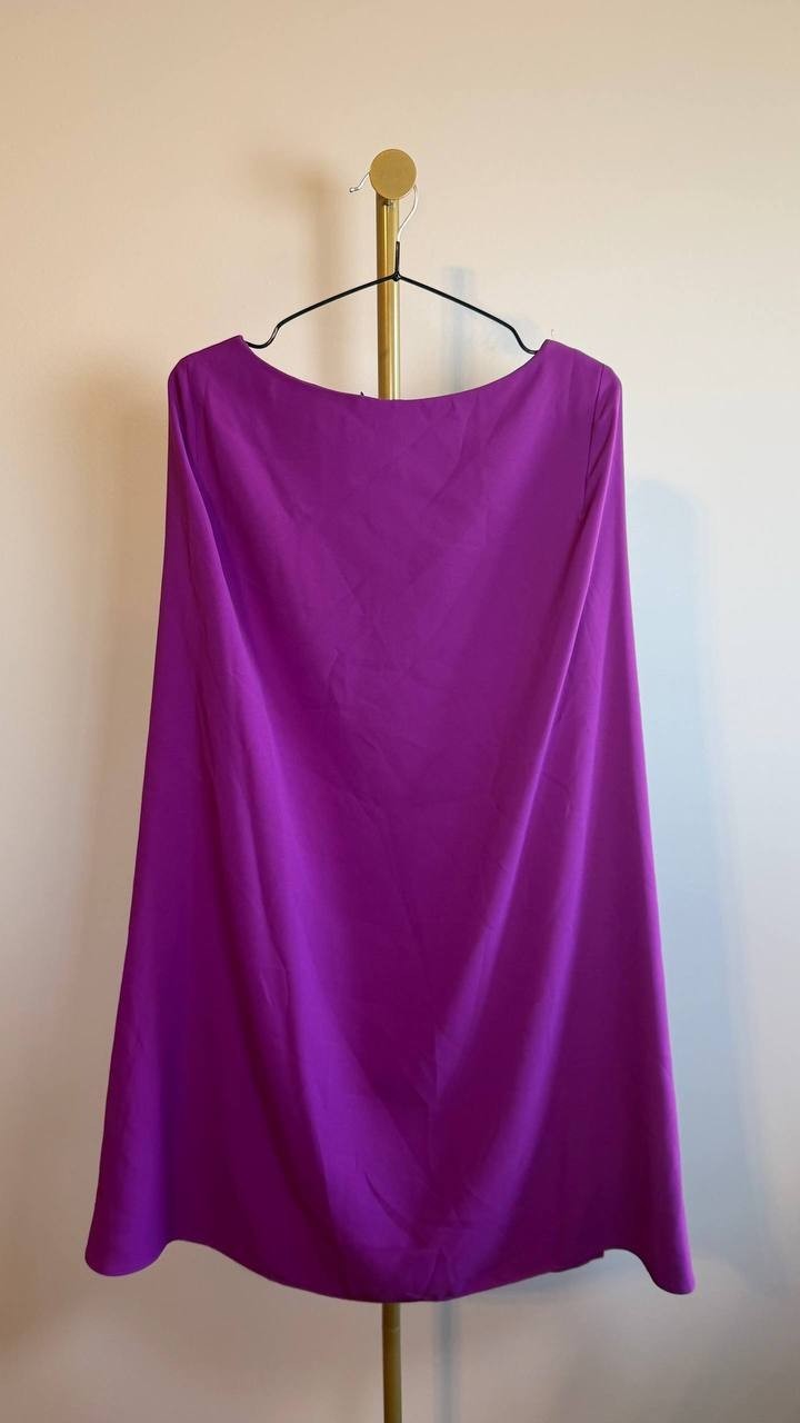Lauren Ralph Lauren Purple Cocktail Party Dress Size 8 NWT $195