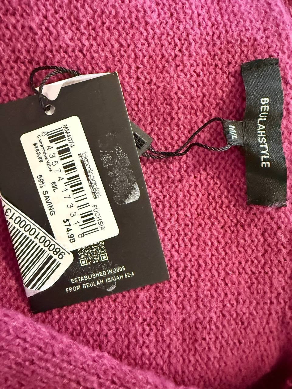 Beulahstyle Statement Top – Size M/L – NWT – $182