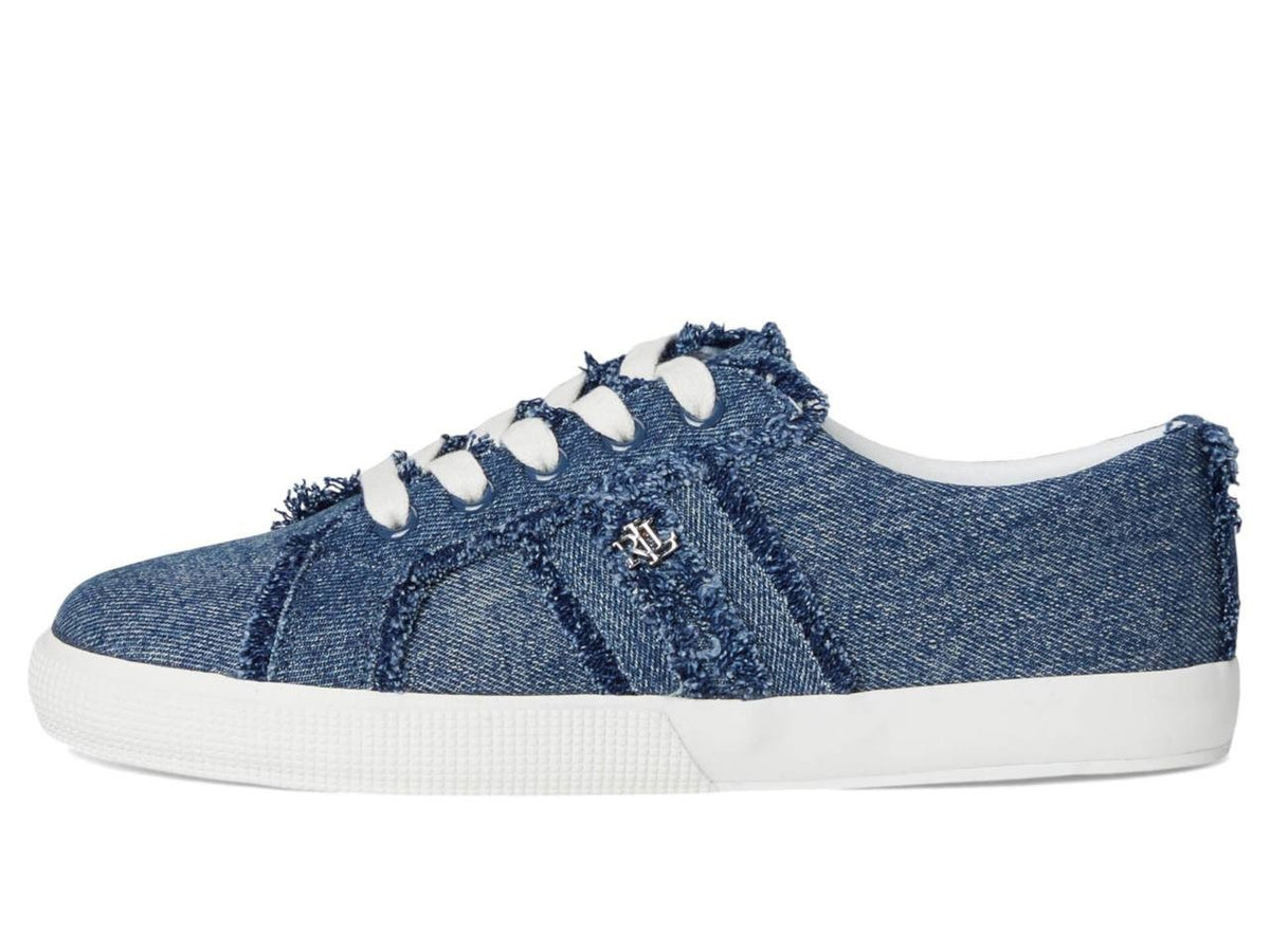 Lauren Ralph Lauren Sneakers Denim 8.5 B New $100.00