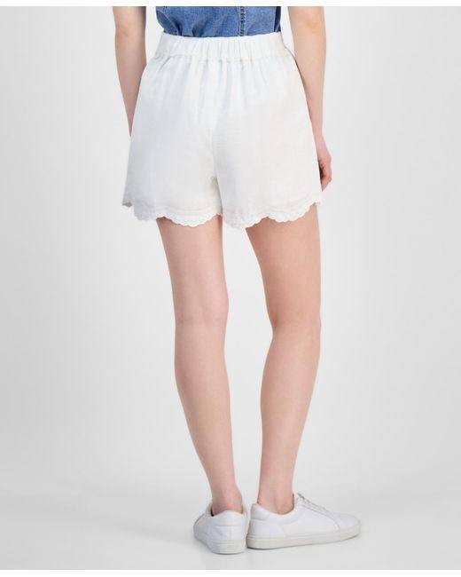 And Now This Embroidered Scalloped Lace Shorts – Size PL – NWT-$59