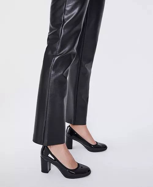 Anne Klein Block Heel Pumps 7.5M Black Patent New in Box  MSRP 89$