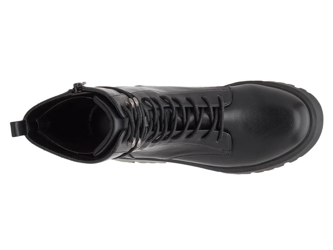 Madden Girl Women’s Maisey Combat Boots Black 6.5 Man‑Made MSRP $89.99 NWB