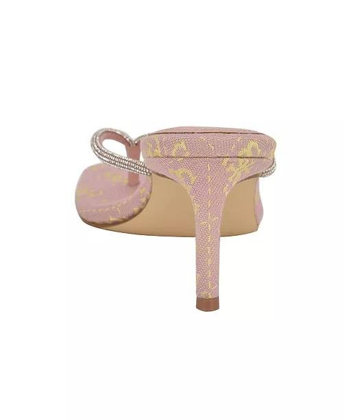 Guess  Kitten  Heel  Sandals  Light  Pink  9.5M  New  $99