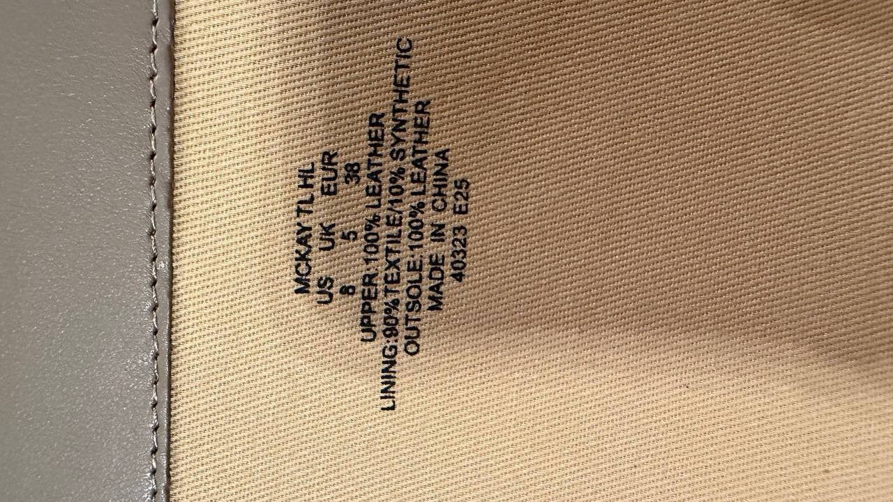 Lauren Ralph Lauren McKay Boots 8B Taupe Suede Tall Pointed Toe NIB msrp$275