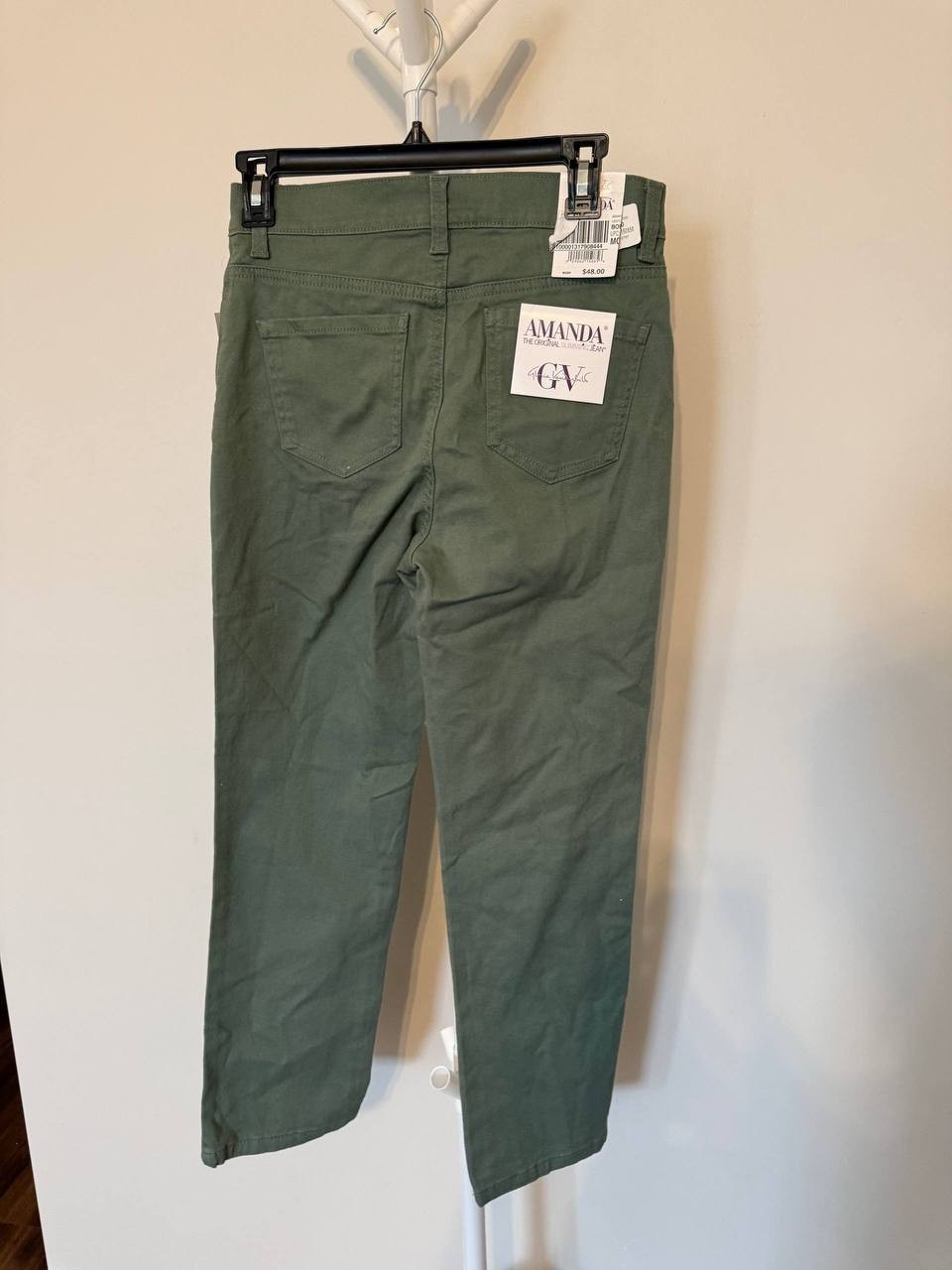 Gloria Vanderbilt Petite Amanda High‑Rise Blue Jeans – Size 4PS – NWT –MSRP$48