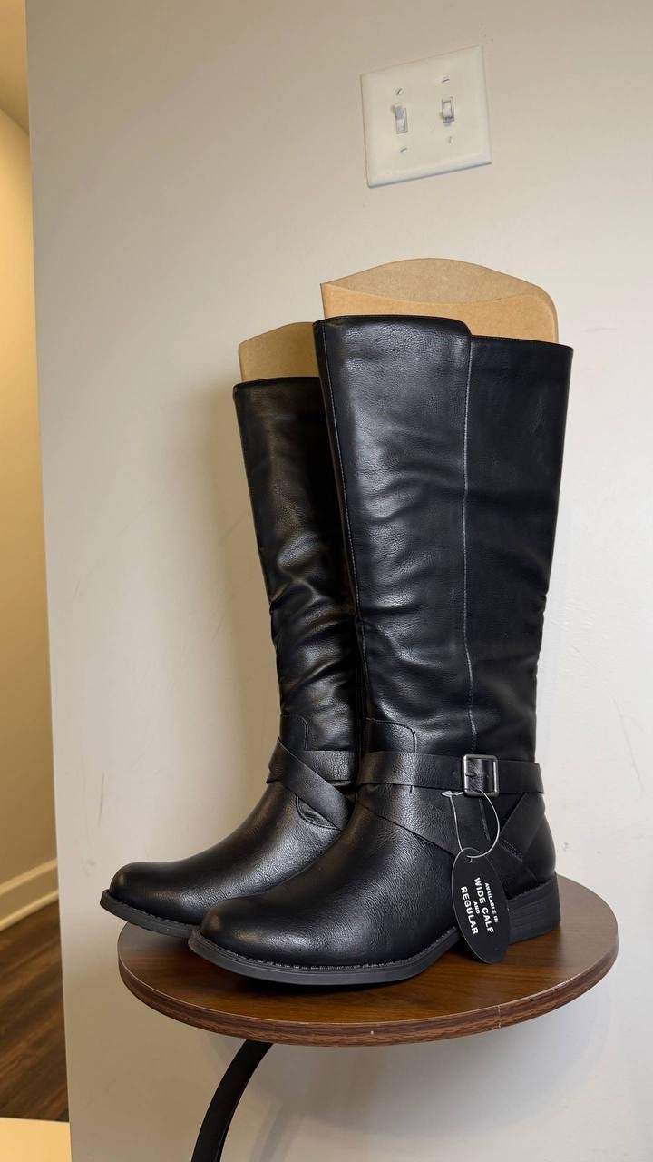 Style & Co Margoo Riding Boots Black Women’s 6M NWB MSRP $79.90