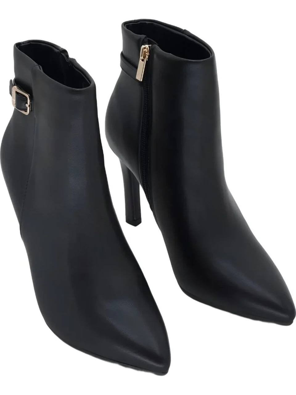 Jones New York Dress Booties Black 9.5 M Pre-Owned Excellent $89.50