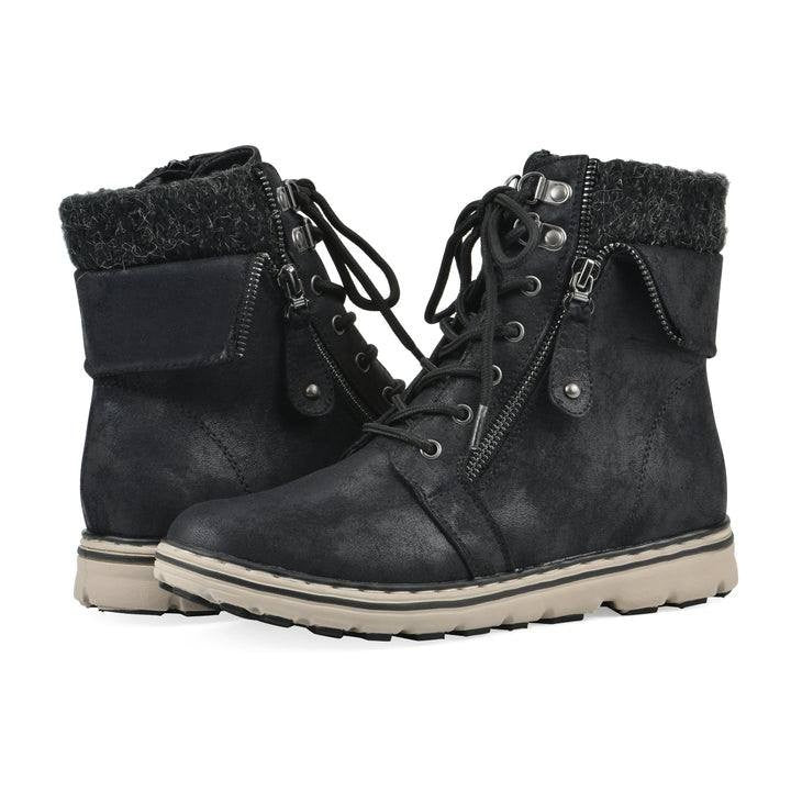 Cliffs by White Mountain Black Fabric Booties Size 7.5 New in Box $89