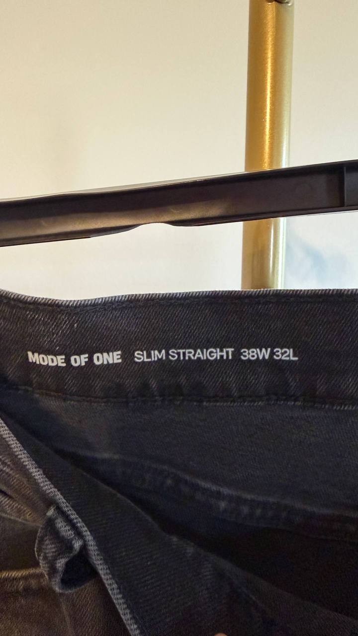 Mode of One Men’s Slim‑Fit Jeans Medium Blue 38W 32L $69.50 NWT