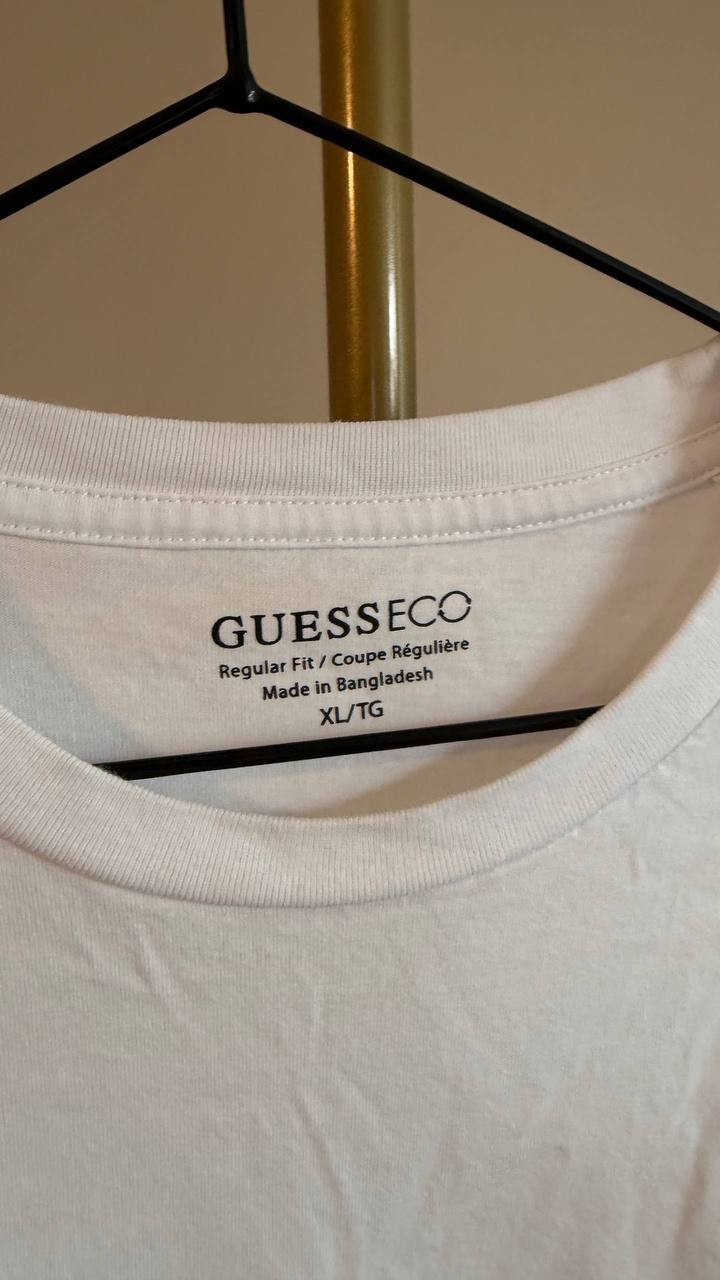 Guess Eco Men’s Boulevard Graphic T‑Shirt White XL $44 NWOT