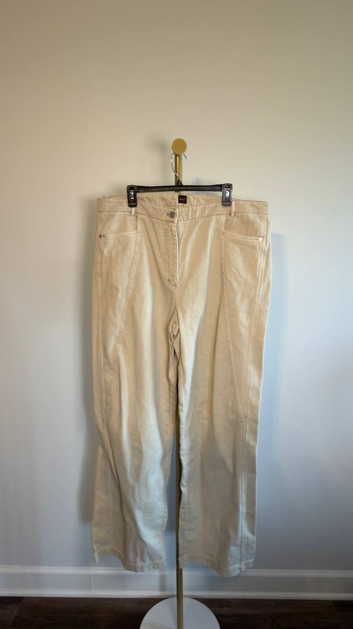 BOSS Marlina Cotton Utility Pants Rust 14 NWT $179