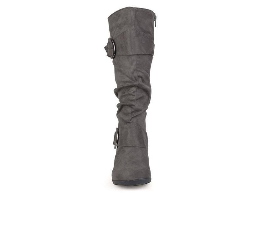 Journee Collection Women’s Jester Wide Calf Boots Grey 10 MSRP $114.99 NWB
