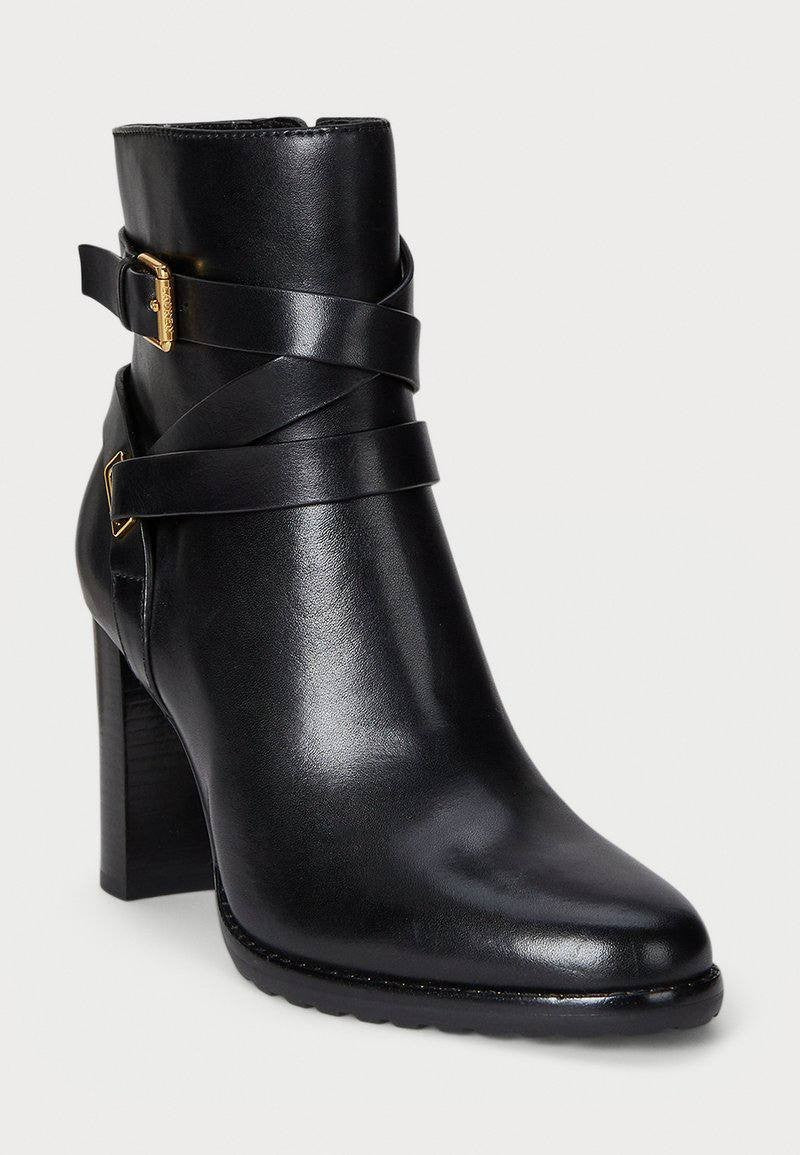 Lauren Ralph Lauren Dress Booties Black 8 B New $225.00