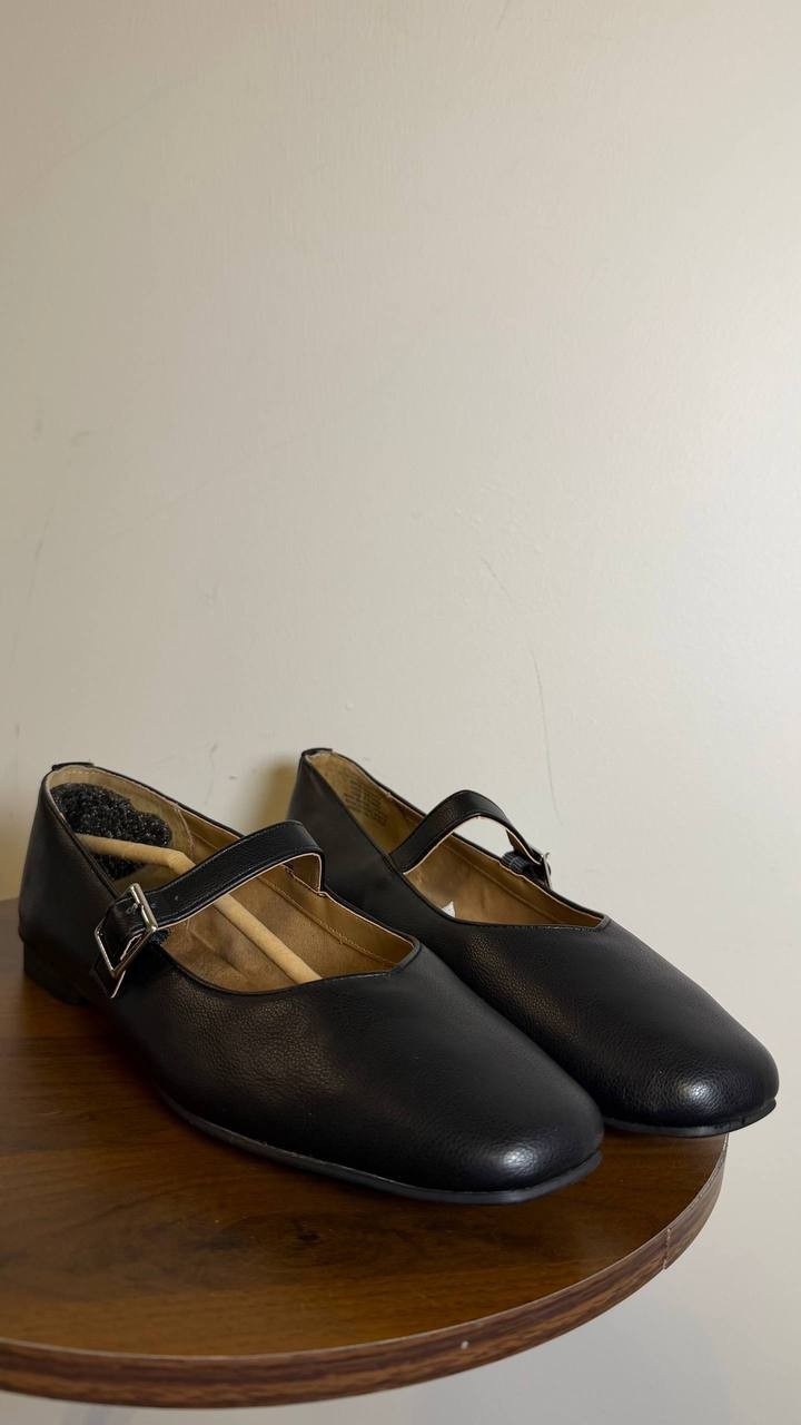 Style&Co Women’s Ballet Flats 10M Black Man-Made – New in Box