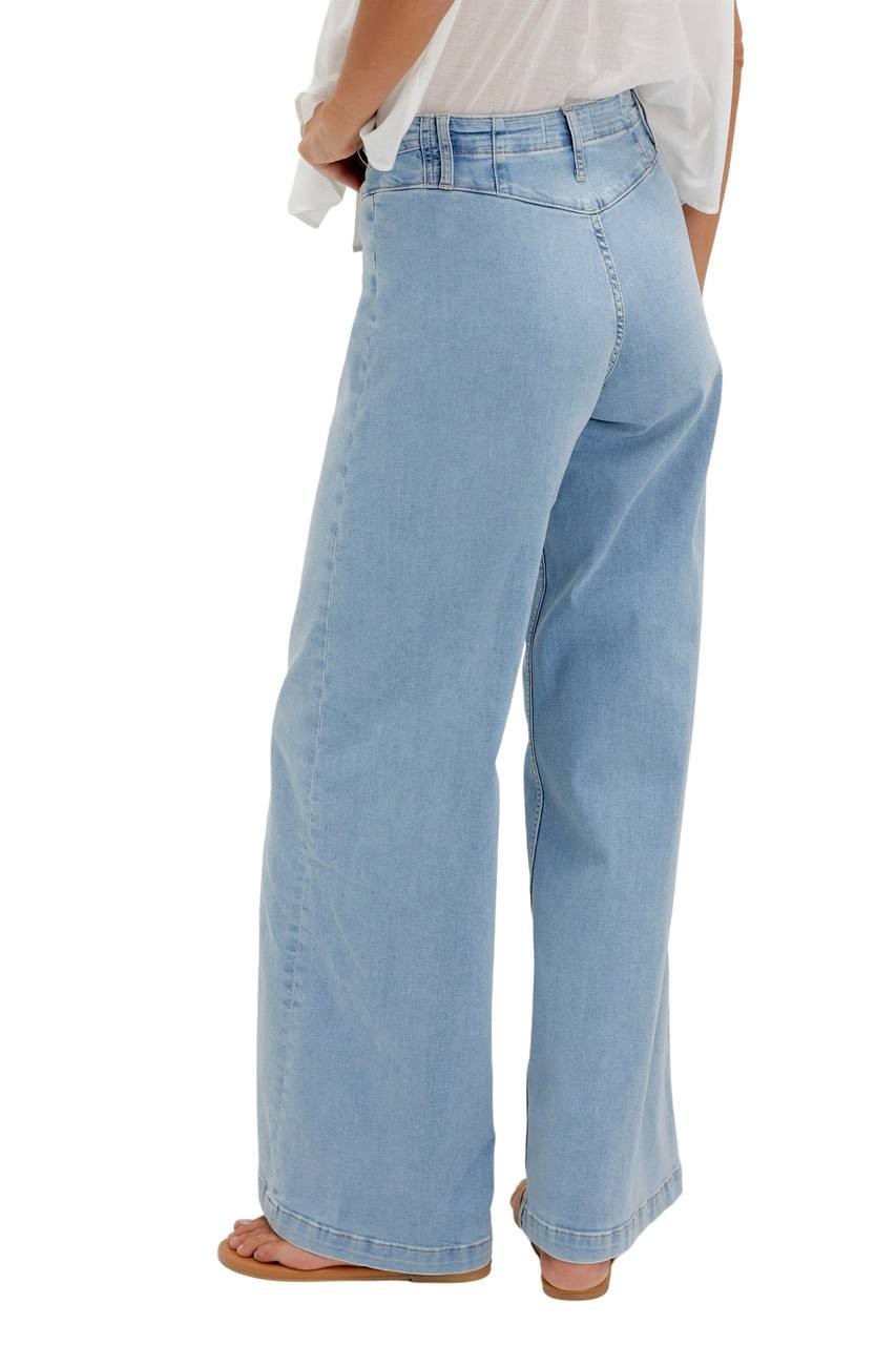We The Free Libre Front Yoke Wide Leg Jeans Blue 27 NWT $98