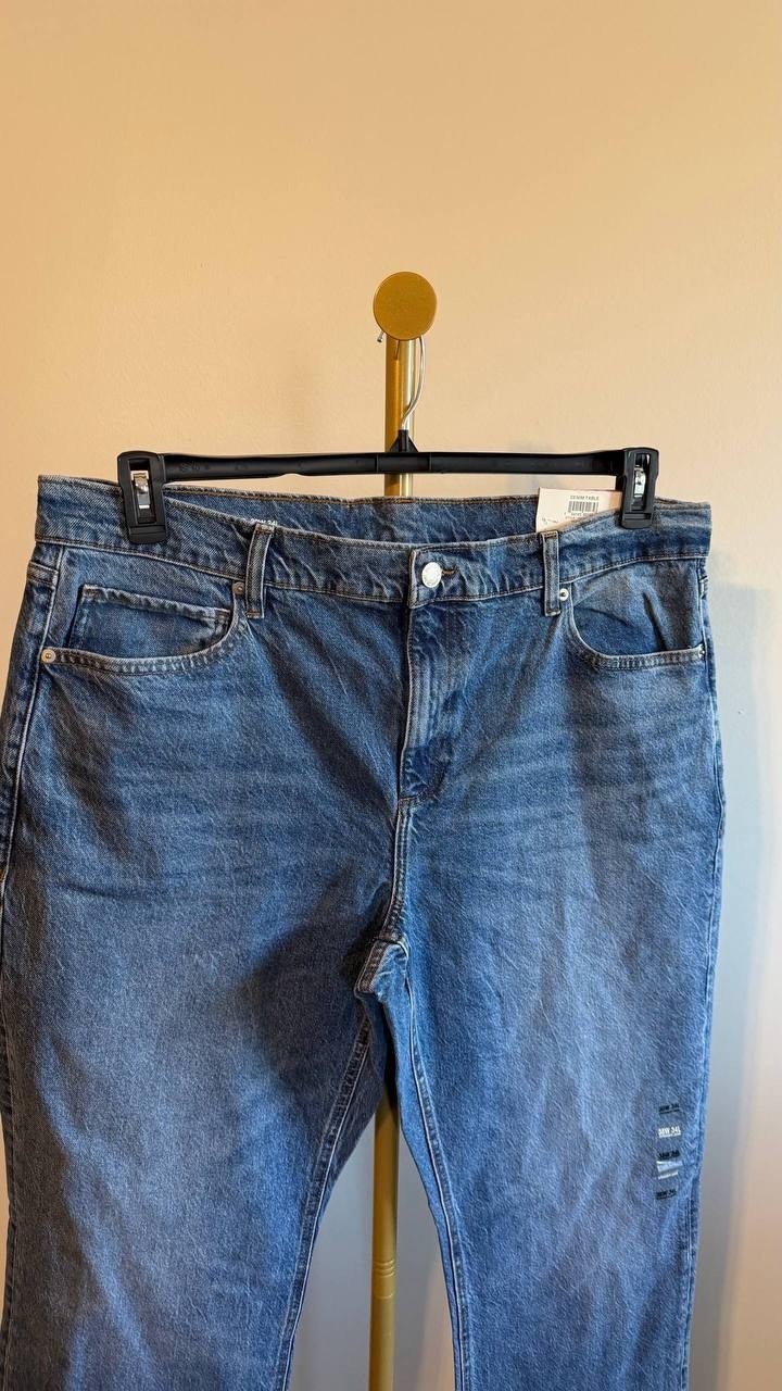Mode of One Men’s Straight‑Fit Jeans Roosevelt 38W 34L $69.50 NWT