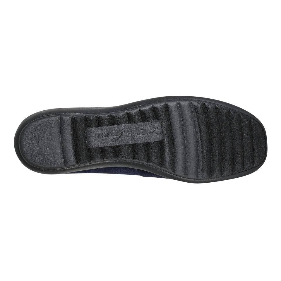 Easy Spirit Slip Ons Dark Blue Textile Size 8.5W New in Box MSRP $69