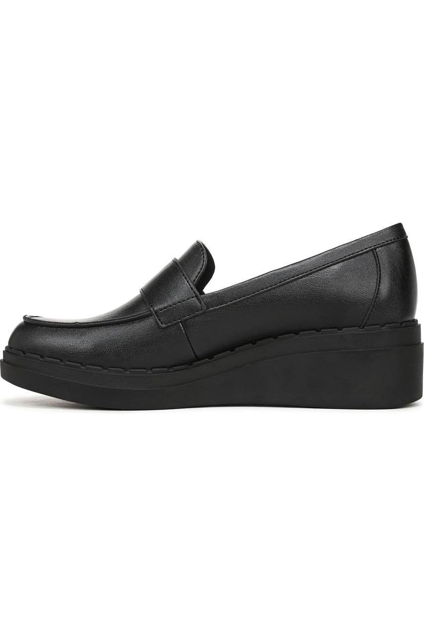 Life  Stride  Wedge  Loafers  Black  10  W  New  $67.50