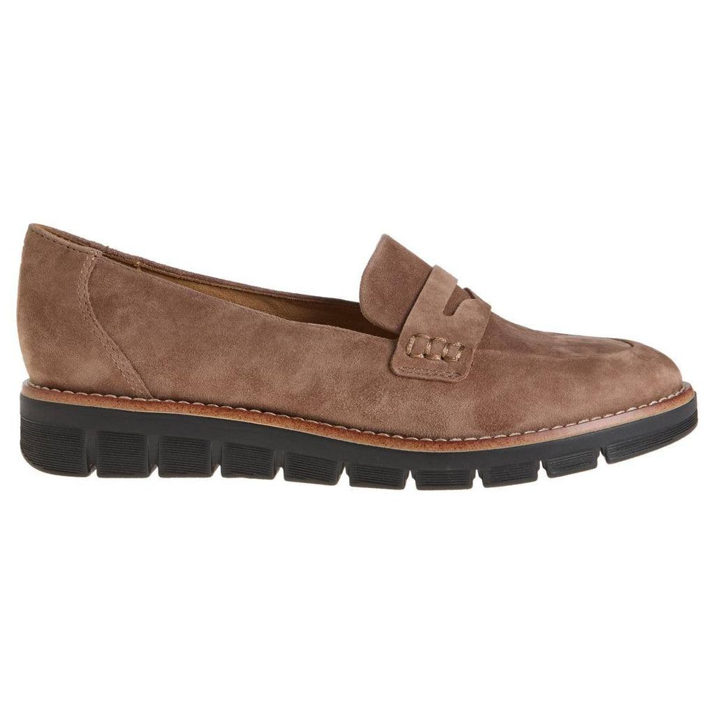 Easy Spirit Velia Loafers 9.5M Taupe Suede  Slip‑On Comfort NIB msrp$89