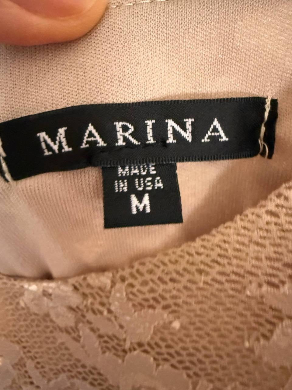 Marina Short‑Sleeve Lace Dress – Sizes S & M – NWT – $79.99