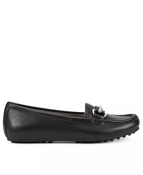 Aerosoles Black Faux Leather Loafers 9.5M NIB MSRP $69