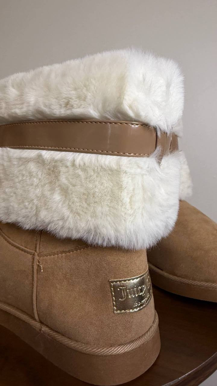 Juicy Couture Natural Man‑Made Cold Weather Boots 8 New in Box $85