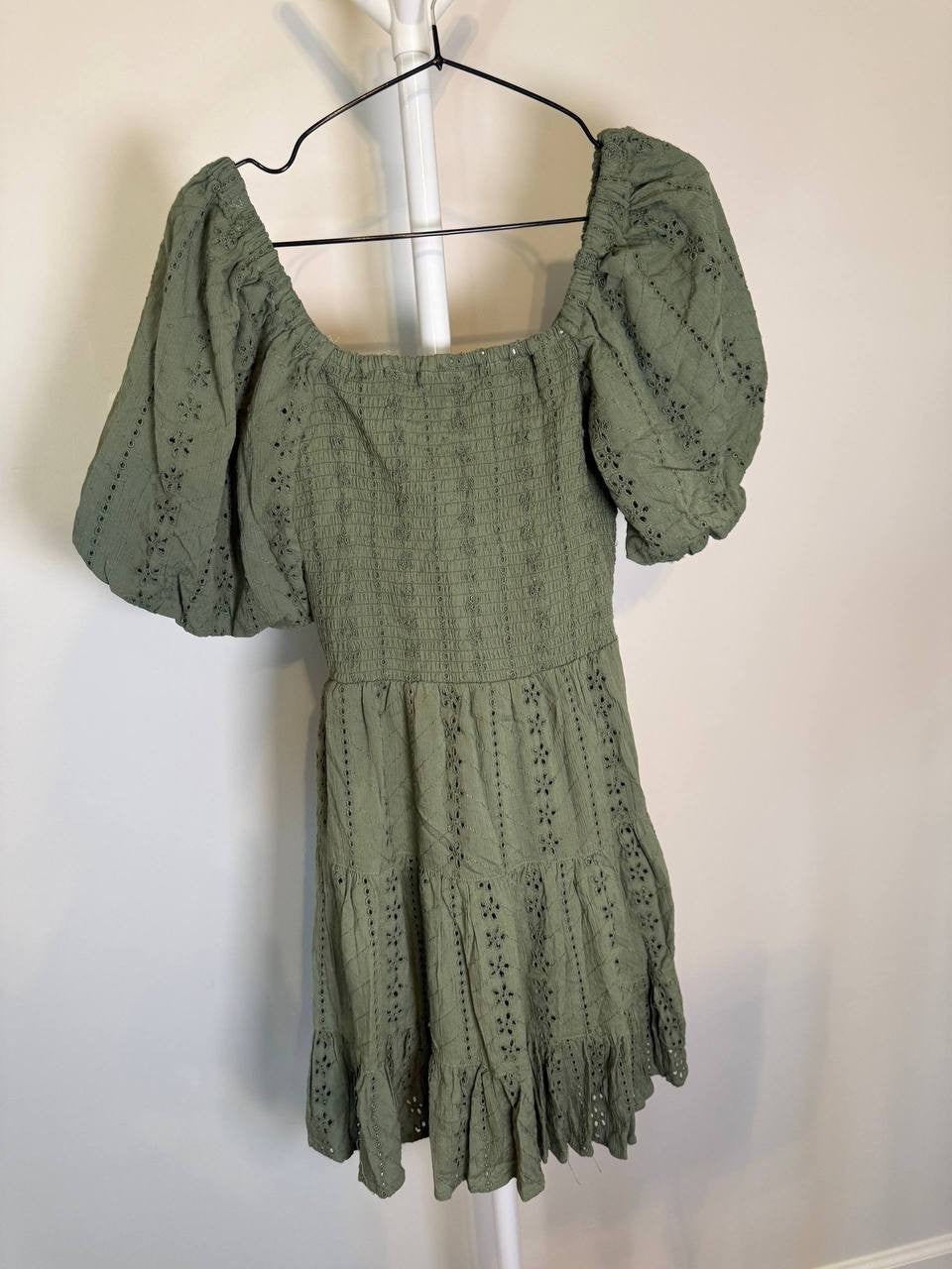 Angie Keyhole Dress – Size S – Olive– NWT – $29.99