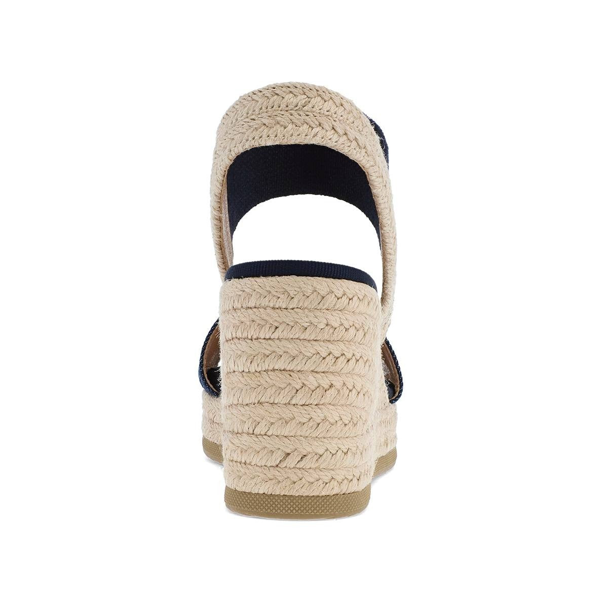 MIA   Shoes  Barossa  Wedge  Sandals  Navy  Denim  9M  New  $70