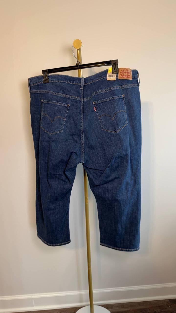 Levi’s 311 Shaping Skinny Capri Jeans Plus Size Blue 24W NWT $59.50