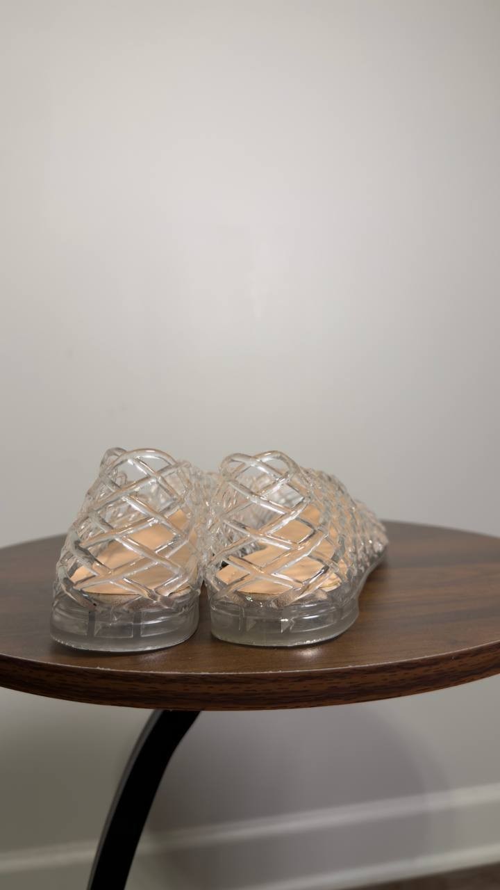 I.N.C.  International  Concepts  Jelly  Flats  Clear  7  M  New  $49.90