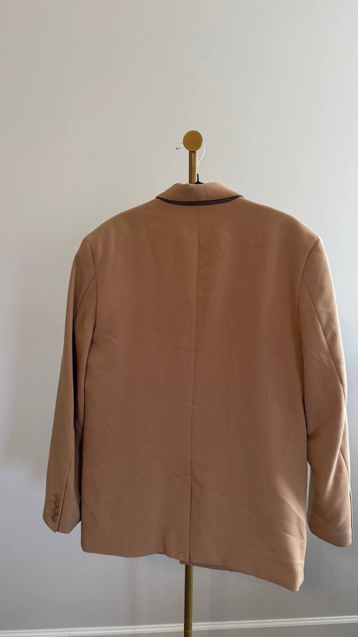 Mode of One Men’s Relaxed‑Fit Suit Blazer Beige S $139.50 NWT