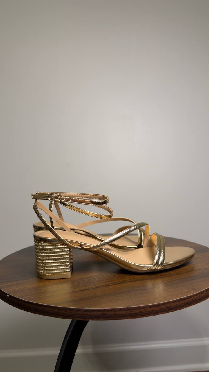 I.N.C.  International  Concepts  Dress  Sandals  Gold  6.5M  New  $80