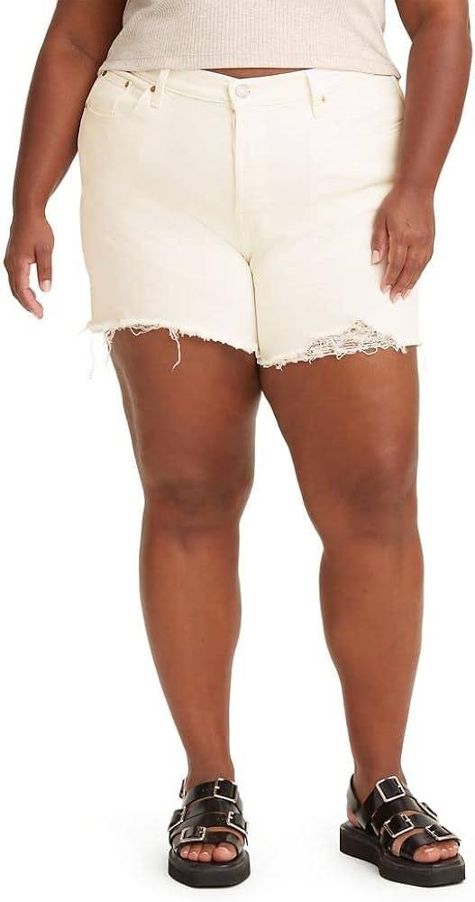 Levi’s 501 Original High Rise Shorts White 16W NWT $59.50