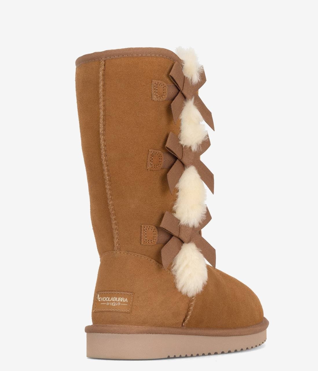 Koolaburra by UGG Boots Size10 Chestnut Suede Pull‑On Warm  Winter NWOB msrp$110