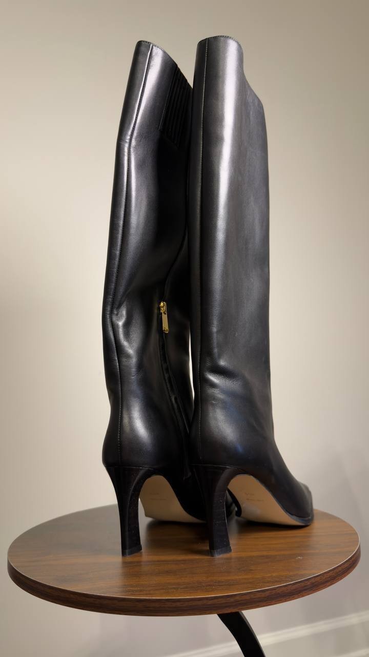 MICHAEL  Michael  Kors  Heeled  Boots  Black  8.5  M  New  $295
