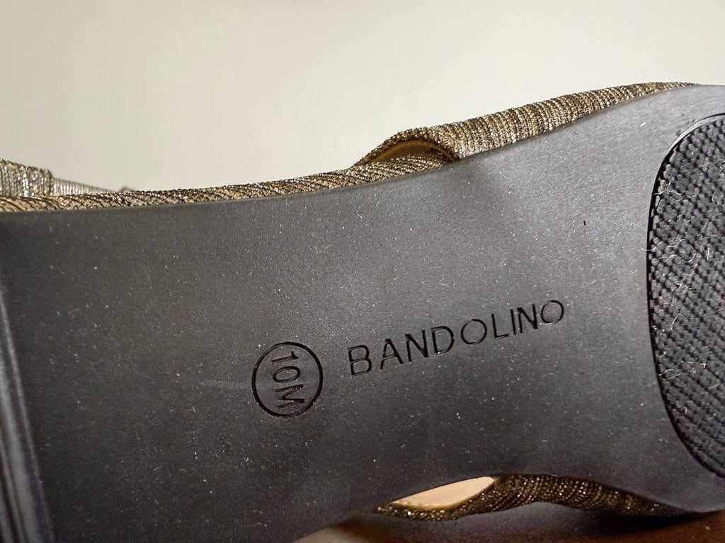 Bandolino Simona Ballet Flats – Bronze – Size 10M – Synthetic – New in Box