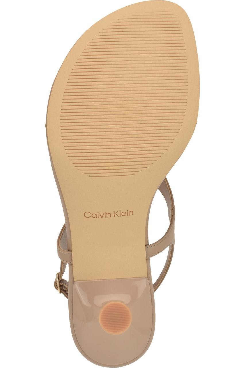Calvin  Klein  Strap  Sandals  Light  Natural  9M  New  $99