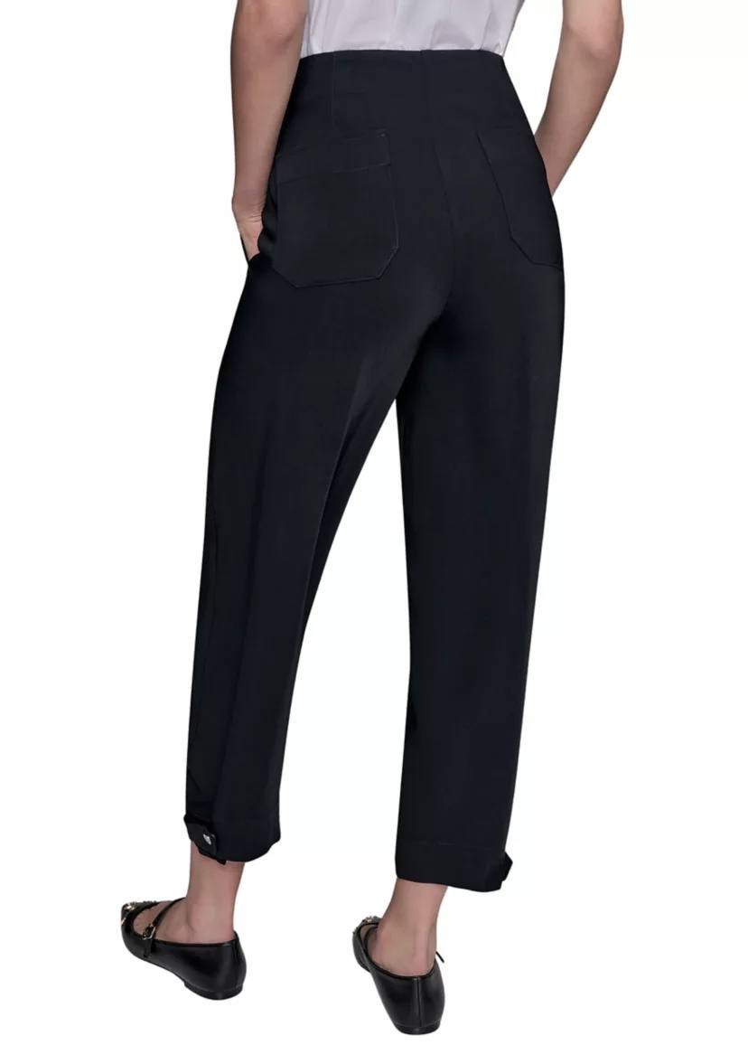 Karl Lagerfeld Paris Women’s Soft Pants Black 14 NWT $119
