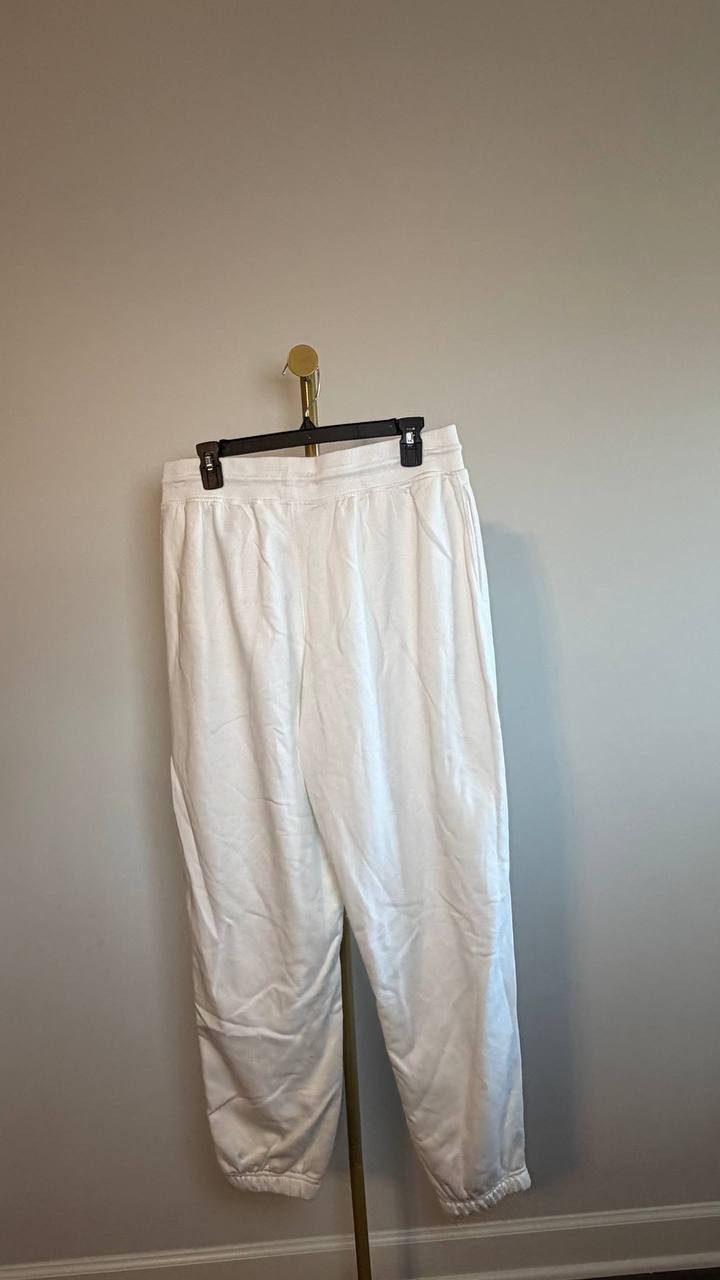 Tommy Hilfiger Relaxed Fit Joggers White XL NWT $69.50