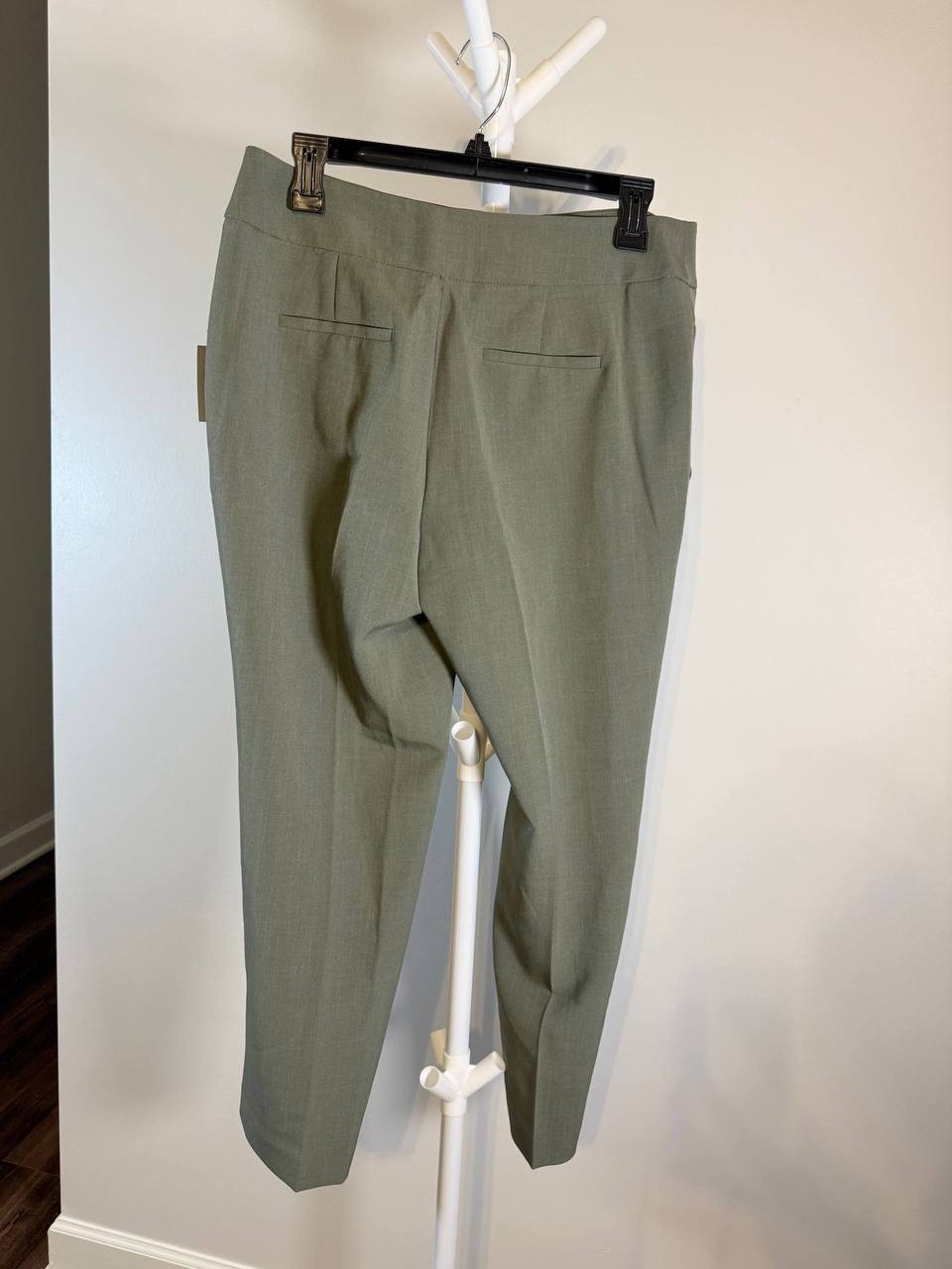 Kasper Flat Front Slim Pants – Dark Sea Stone – 8P – NWT – $79