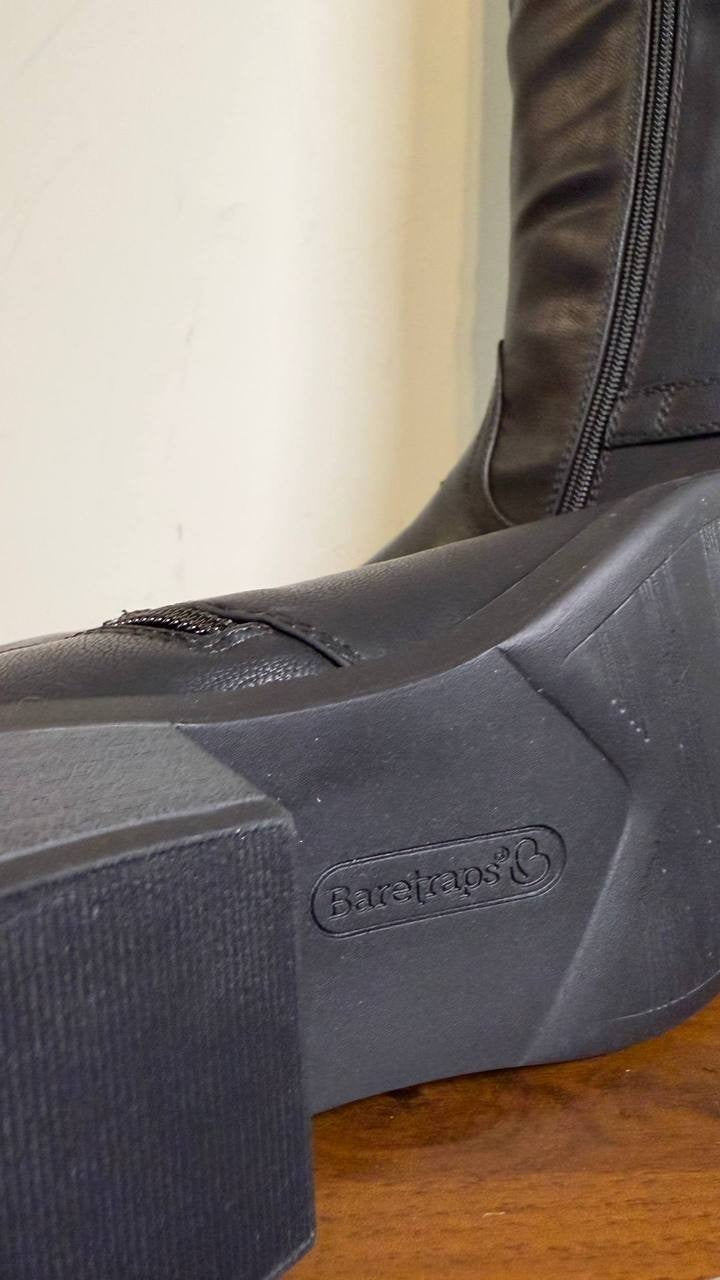 Baretraps Nena Riding Boots Black Women’s 7.5M NWB $119