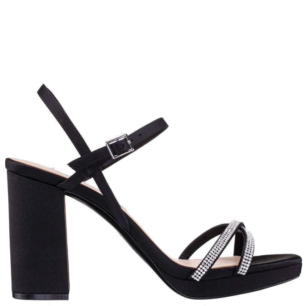 Nina “Steven” Platform Sandals – Black -Size 8M– New (No Box)-$99